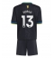 Manchester United Patrick Dorgu #13 Tredje trøje Børn 2025-26 Kort ærmer (+ bukser)