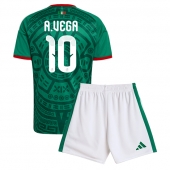 Mexico Alexis Vega #10 Hjemmebanetrøje Børn VM 2026 Kort ærmer (+ bukser)
