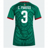 Mexico Cesar Montes #3 Hjemmebanetrøje Dame VM 2026 Kort ærmer