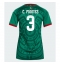 Mexico Cesar Montes #3 Hjemmebanetrøje Dame VM 2026 Kort ærmer