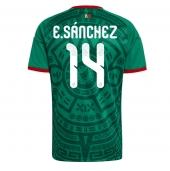 Mexico Erick Sanchez #14 Hjemmebanetrøje VM 2026 Kort ærmer