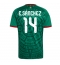 Mexico Erick Sanchez #14 Hjemmebanetrøje VM 2026 Kort ærmer