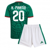 Mexico Henry Martin #20 Hjemmebanetrøje Børn VM 2026 Kort ærmer (+ bukser)