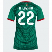 Mexico Hirving Lozano #22 Hjemmebanetrøje Dame VM 2026 Kort ærmer