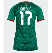 Mexico Orbelin Pineda #17 Hjemmebanetrøje Dame VM 2026 Kort ærmer