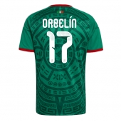 Mexico Orbelin Pineda #17 Hjemmebanetrøje VM 2026 Kort ærmer