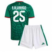 Mexico Roberto Alvarado #25 Hjemmebanetrøje Børn VM 2026 Kort ærmer (+ bukser)