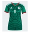 Mexico Santiago Gimenez #11 Hjemmebanetrøje Dame VM 2026 Kort ærmer