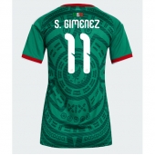 Mexico Santiago Gimenez #11 Hjemmebanetrøje Dame VM 2026 Kort ærmer