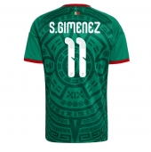 Mexico Santiago Gimenez #11 Hjemmebanetrøje VM 2026 Kort ærmer