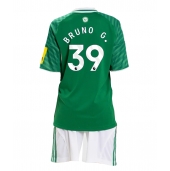 Newcastle United Bruno Guimaraes #39 Udebanetrøje Børn 2025-26 Kort ærmer (+ bukser)
