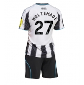 Newcastle United Nick Woltemade #27 Hjemmebanetrøje Børn 2025-26 Kort ærmer (+ bukser)