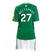 Newcastle United Nick Woltemade #27 Udebanetrøje Børn 2025-26 Kort ærmer (+ bukser)