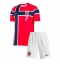 Norge Alexander Sorloth #7 Hjemmebanetrøje Børn VM 2026 Kort ærmer (+ bukser)