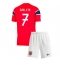 Norge Alexander Sorloth #7 Hjemmebanetrøje Børn VM 2026 Kort ærmer (+ bukser)