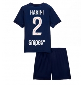 Paris Saint-Germain Achraf Hakimi #2 Hjemmebanetrøje Børn 2025-26 Kort ærmer (+ bukser)