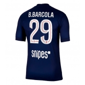 Paris Saint-Germain Bradley Barcola #29 Hjemmebanetrøje 2025-26 Kort ærmer