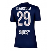Paris Saint-Germain Bradley Barcola #29 Hjemmebanetrøje Dame 2025-26 Kort ærmer