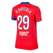 Paris Saint-Germain Bradley Barcola #29 Tredje trøje Dame 2025-26 Kort ærmer