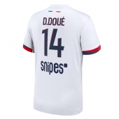 Paris Saint-Germain Desire Doue #14 Udebanetrøje 2025-26 Kort ærmer