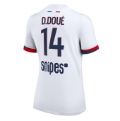 Paris Saint-Germain Desire Doue #14 Udebanetrøje Dame 2025-26 Kort ærmer