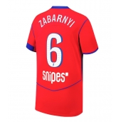 Paris Saint-Germain Illia Zabarnyi #6 Tredje trøje 2025-26 Kort ærmer