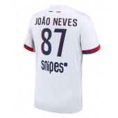 Paris Saint-Germain Joao Neves #87 Udebanetrøje 2025-26 Kort ærmer