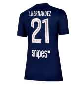 Paris Saint-Germain Lucas Hernandez #21 Hjemmebanetrøje Dame 2025-26 Kort ærmer