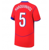 Paris Saint-Germain Marquinhos #5 Tredje trøje 2025-26 Kort ærmer