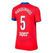 Paris Saint-Germain Marquinhos #5 Tredje trøje Dame 2025-26 Kort ærmer