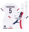 Paris Saint-Germain Marquinhos #5 Udebanetrøje Børn 2025-26 Kort ærmer (+ bukser)