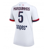 Paris Saint-Germain Marquinhos #5 Udebanetrøje Dame 2025-26 Kort ærmer