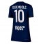 Paris Saint-Germain Ousmane Dembele #10 Hjemmebanetrøje Dame 2025-26 Kort ærmer