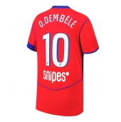 Paris Saint-Germain Ousmane Dembele #10 Tredje trøje 2025-26 Kort ærmer