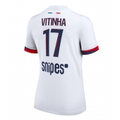 Paris Saint-Germain Vitinha #17 Udebanetrøje Dame 2025-26 Kort ærmer