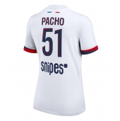Paris Saint-Germain Willian Pacho #51 Udebanetrøje Dame 2025-26 Kort ærmer