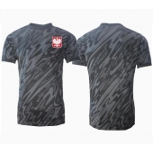 Polen Målmand Udebanetrøje EM 2024 Kort ærmer