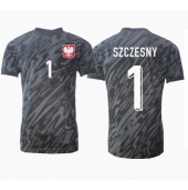 Polen Wojciech Szczesny #1 Målmand Udebanetrøje EM 2024 Kort ærmer