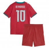 Portugal Bernardo Silva #10 Hjemmebanetrøje Børn VM 2026 Kort ærmer (+ bukser)