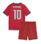 Portugal Bernardo Silva #10 Hjemmebanetrøje Børn VM 2026 Kort ærmer (+ bukser)