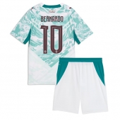Portugal Bernardo Silva #10 Udebanetrøje Børn VM 2026 Kort ærmer (+ bukser)