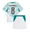 Portugal Bruno Fernandes #8 Udebanetrøje Børn VM 2026 Kort ærmer (+ bukser)