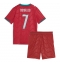 Portugal Cristiano Ronaldo #7 Hjemmebanetrøje Børn VM 2026 Kort ærmer (+ bukser)