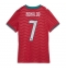 Portugal Cristiano Ronaldo #7 Hjemmebanetrøje Dame VM 2026 Kort ærmer
