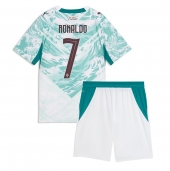 Portugal Cristiano Ronaldo #7 Udebanetrøje Børn VM 2026 Kort ærmer (+ bukser)