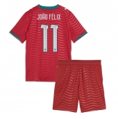 Portugal Joao Felix #11 Hjemmebanetrøje Børn VM 2026 Kort ærmer (+ bukser)