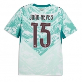 Portugal Joao Neves #15 Udebanetrøje VM 2026 Kort ærmer