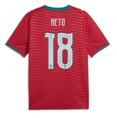 Portugal Pedro Neto #18 Hjemmebanetrøje VM 2026 Kort ærmer
