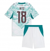 Portugal Pedro Neto #18 Udebanetrøje Børn VM 2026 Kort ærmer (+ bukser)