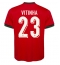 Portugal Vitinha #23 Hjemmebanetrøje EM 2024 Kort ærmer